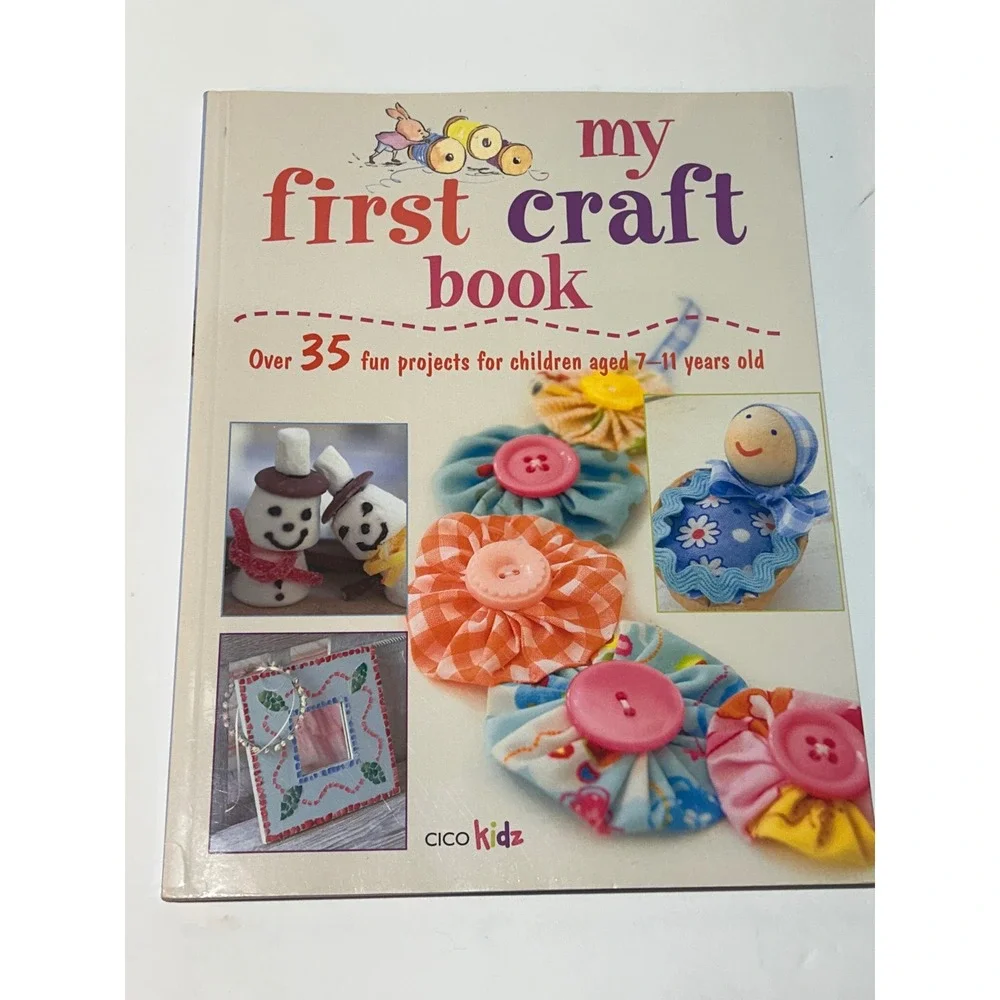 Lot 3 Sewing Craft Books Sewing with Whimsy, All Sewn Up, Kids My First Craft